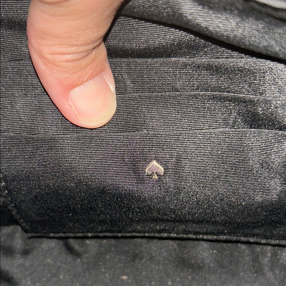 Kate Spade Black and White Checkered shoulder bag - Picture 8 of 9